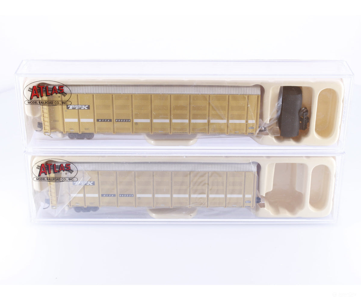 Atlas 40913 N Articulated Auto Carrier Trailer Train TTX Corp. (TTX) 880230 - Freight Cars