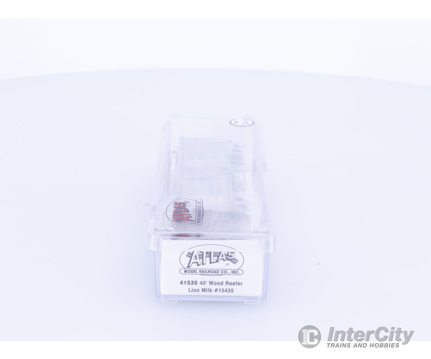 Atlas 41535 N 40’ Wood Reefer Lion Milk 15435 Freight Cars