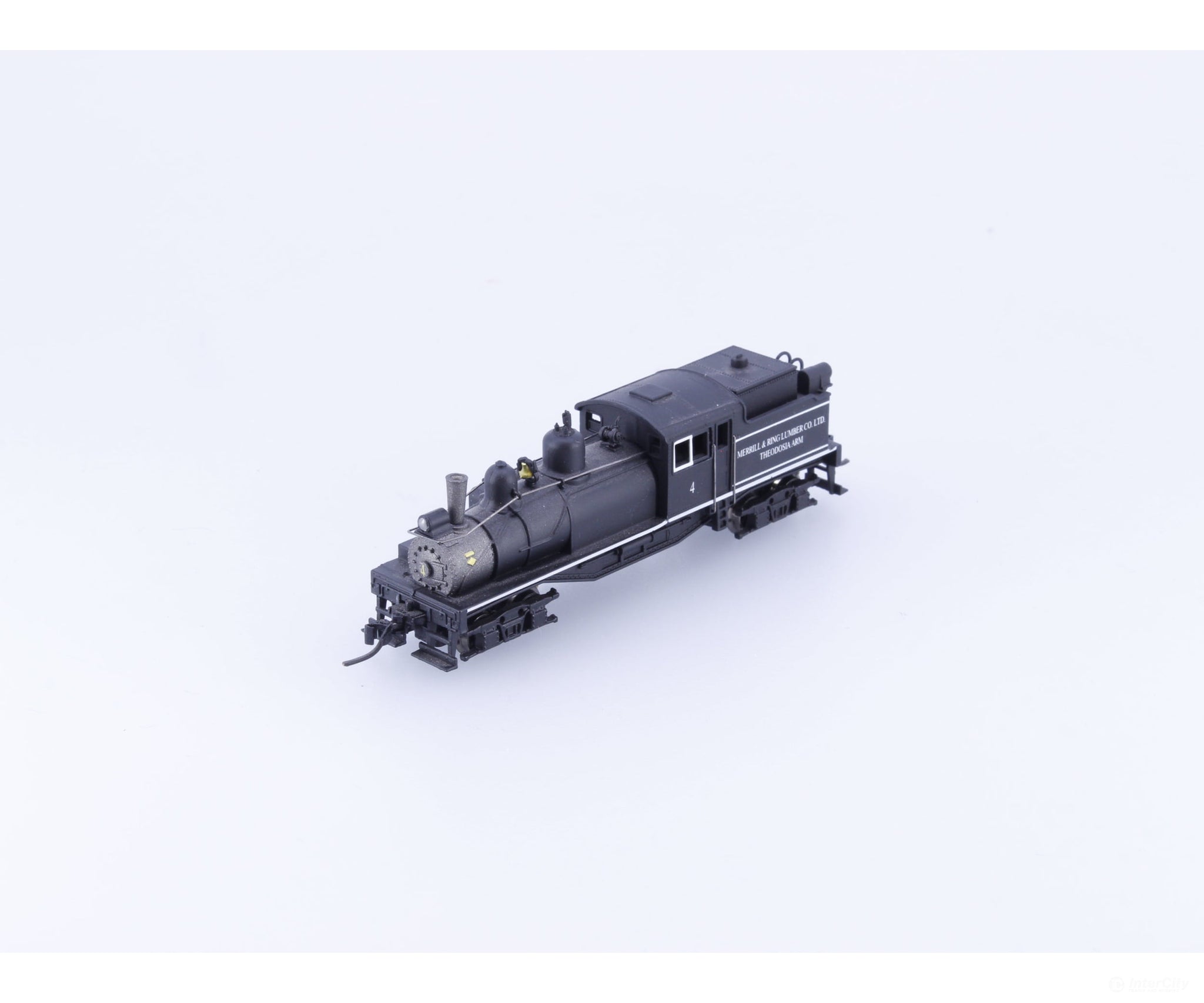 Atlas 41626 N 2 Truck Shay Steam Locomotive Merrill & Ring Lumber Co Theodosia Arm 4 Analog DC - Locomotives