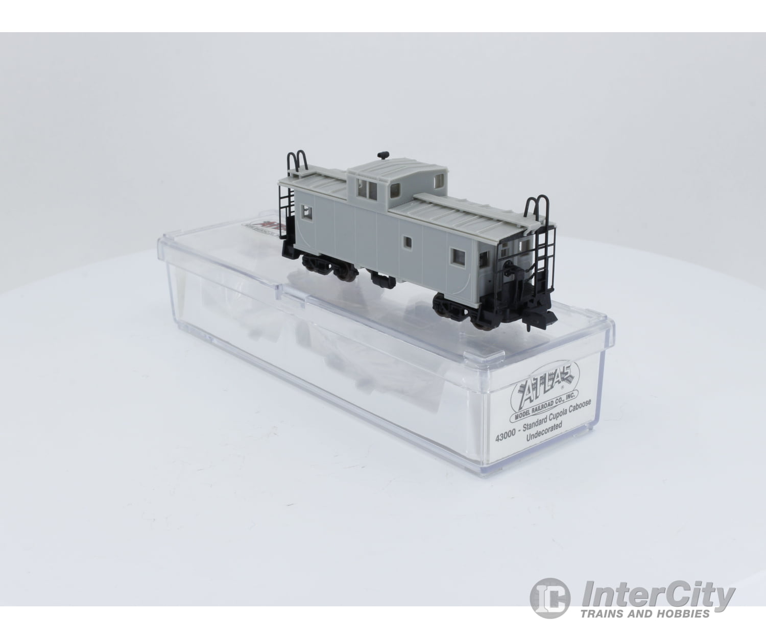 Atlas 43000 N Standard Cupola Caboose Freight Car Undecorated Cars