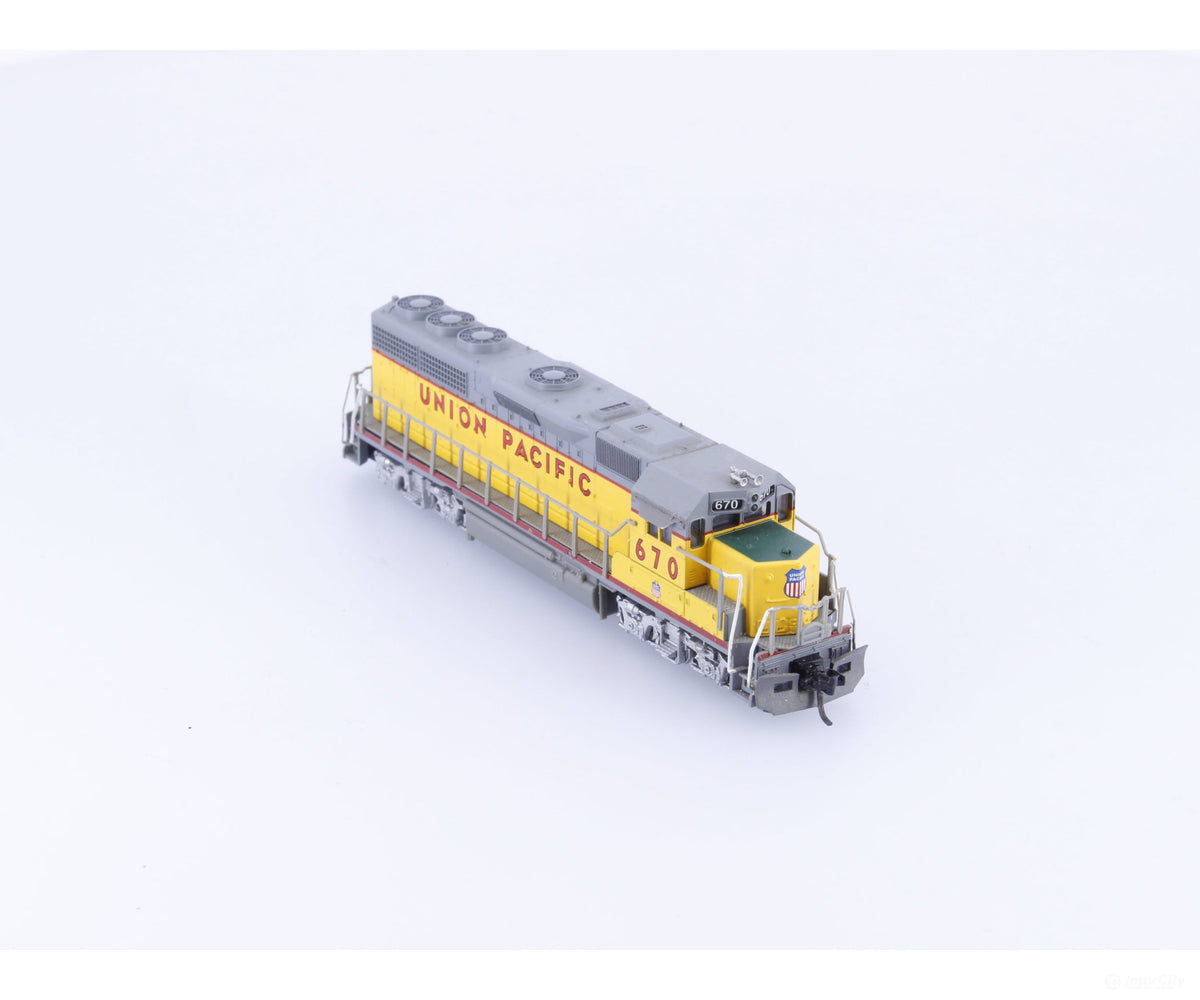 Atlas 48536 N GP-40 Diesel Locomotive Union Pacific (UP) 670 Analog DC - Locomotives