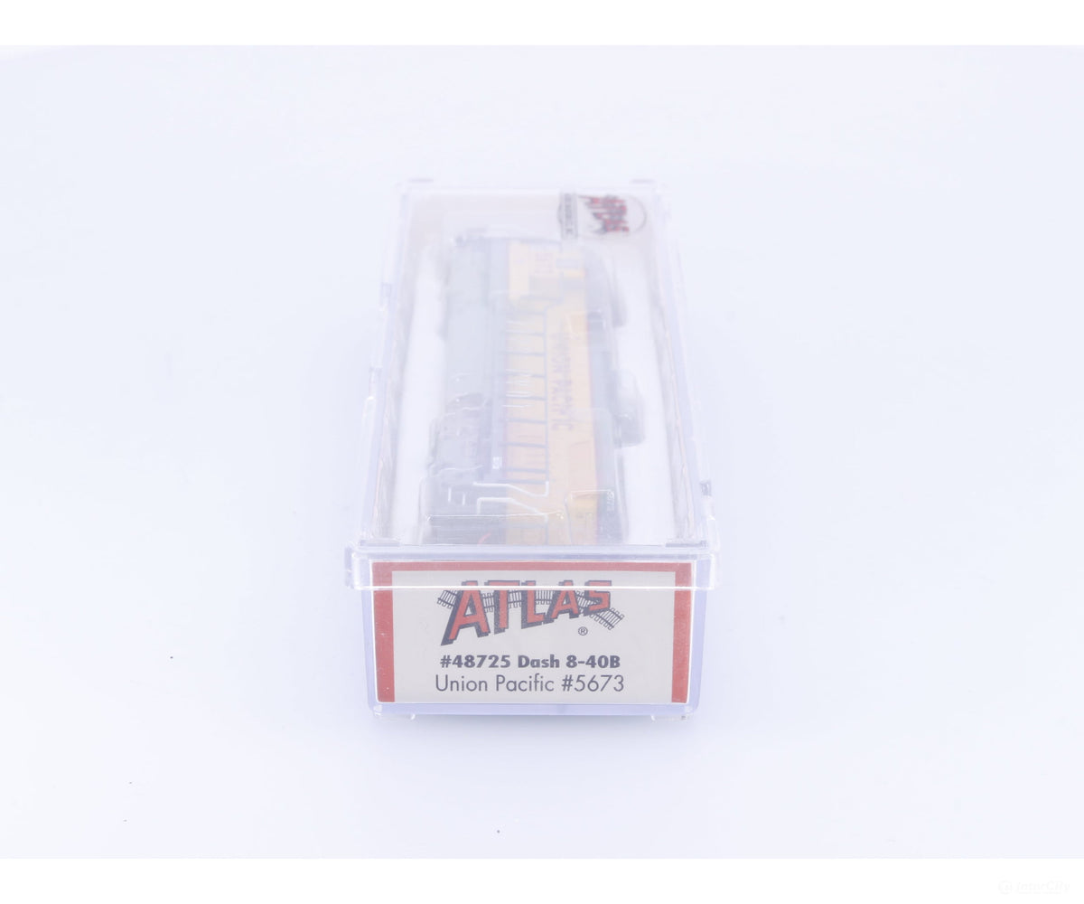 Atlas 48725 N Dash 8-40B Diesel Locomotive Union Pacific (UP) 5673 DCC Ready - Locomotives