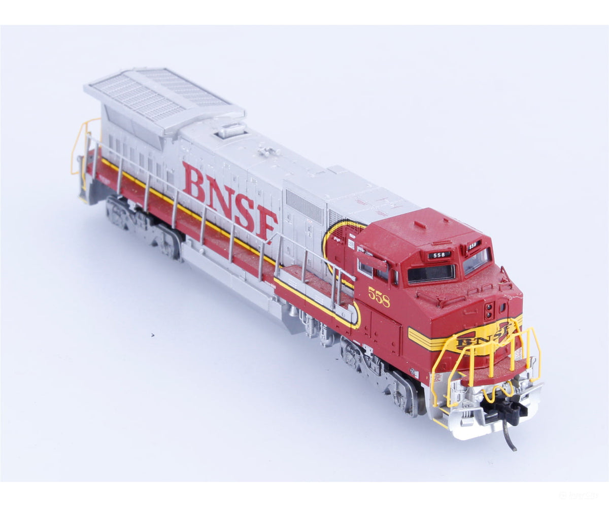 Atlas 48812 N Dash 8-40BW Diesel Locomotive Burlington Northern Santa Fe (BNSF) 558 DCC Ready - Freight Cars