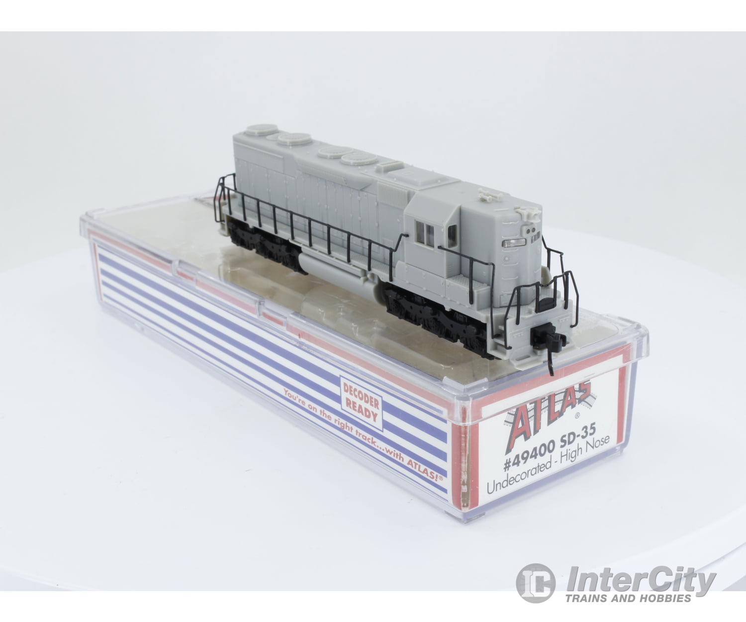 Atlas 49400 N Sd-35 Locomotive Undecorated - High Nose Analog Dc (1) Locomotives