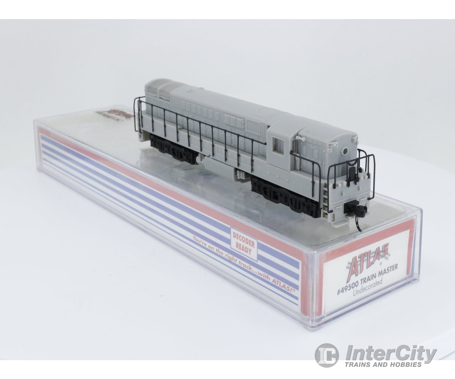 Atlas 49500 N Train Master Locomotive Undecorated Analog Dc Locomotives