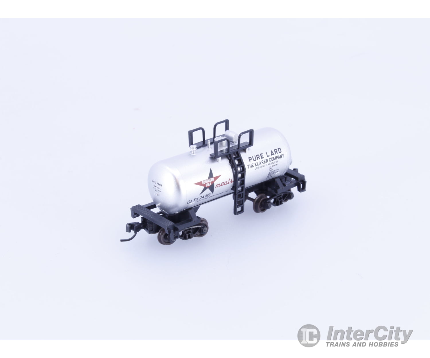 Atlas 50003204 N Beer Can Tank Car Southern Star Lard GATX Corporation (GATX) 74419 Freight Cars