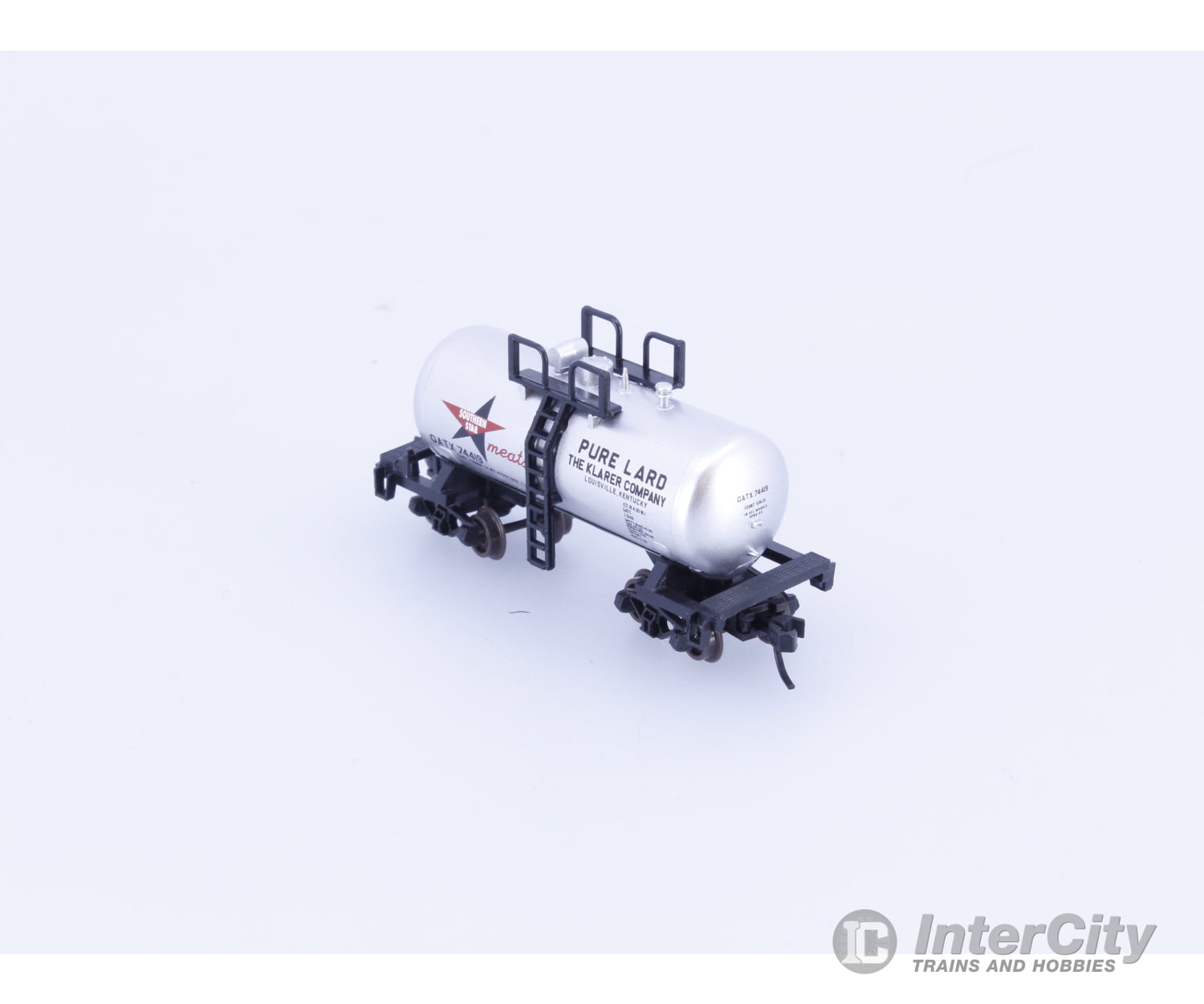 Atlas 50003204 N Beer Can Tank Car Southern Star Lard GATX Corporation (GATX) 74419 Freight Cars