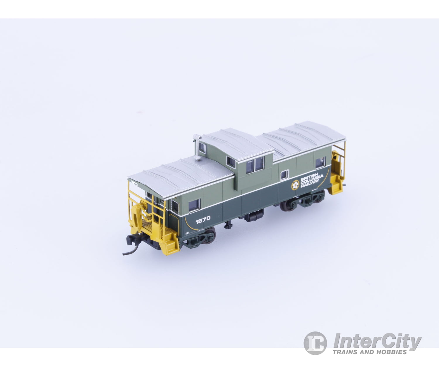 Atlas 50004134 N Extended Vision Caboose BC Rail (BCOL) 1870 (#2) Freight Cars