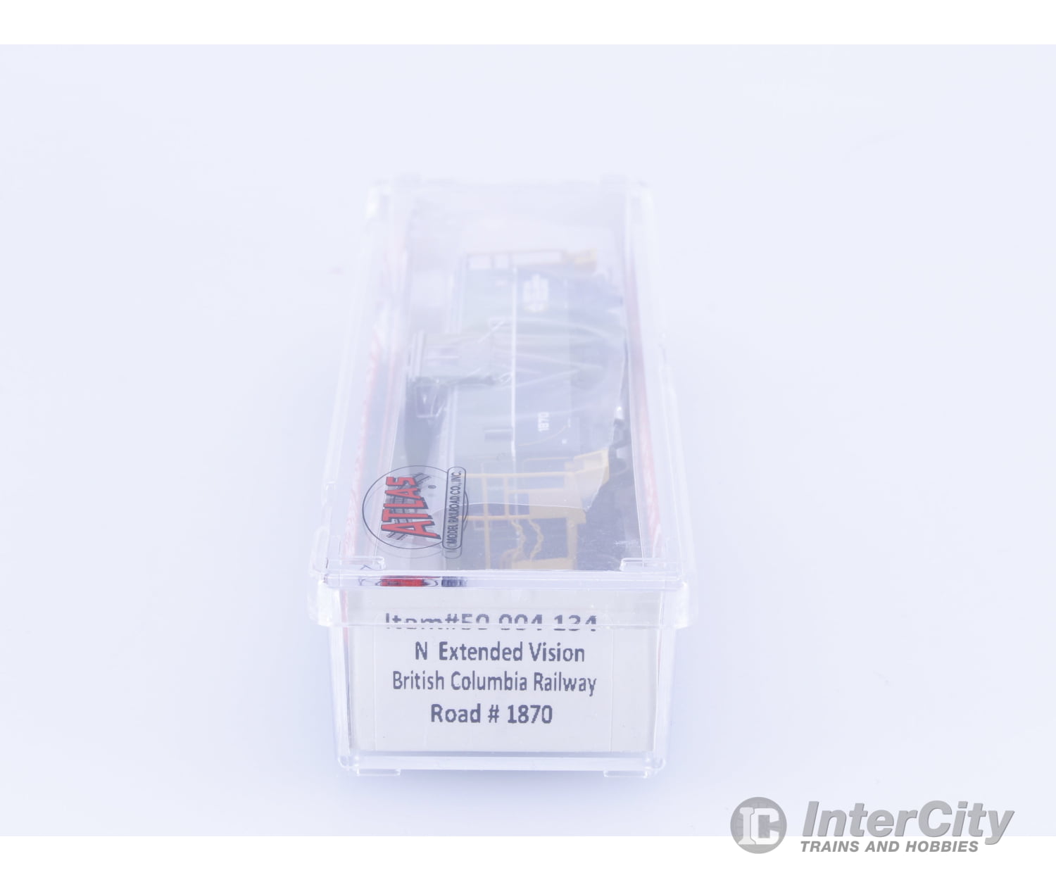 Atlas 50004134 N Extended Vision Caboose BC Rail (BCOL) 1870 (#2) Freight Cars