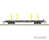 Atlas 50006281 45 Logging Flatcar - Ready To Run Master(R) -- Burlington Northern #633269 (Black