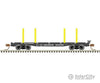 Atlas 50006282 45 Logging Flatcar - Ready To Run Master(R) -- Burlington Northern #632471 (Black