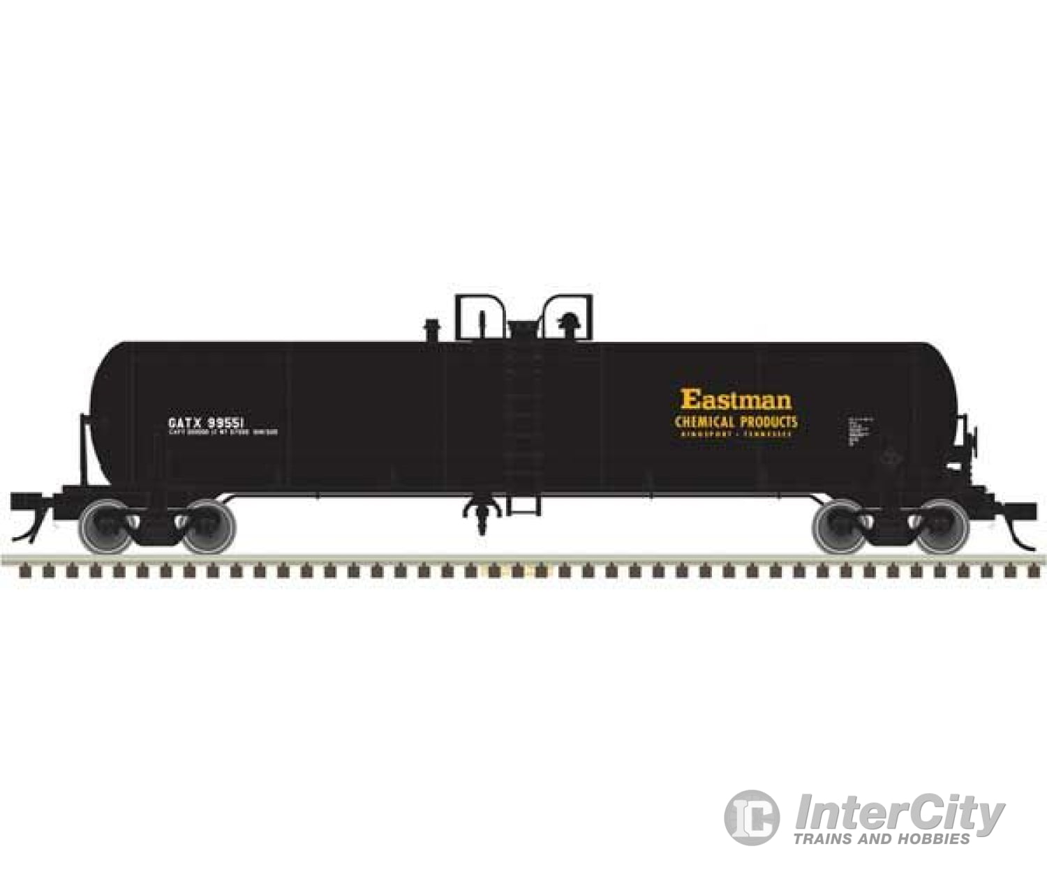 Atlas 50006299 Gatx 20 700-Gallon Tank Car - Ready To Run Master(R) -- Eastman Chemical #99551