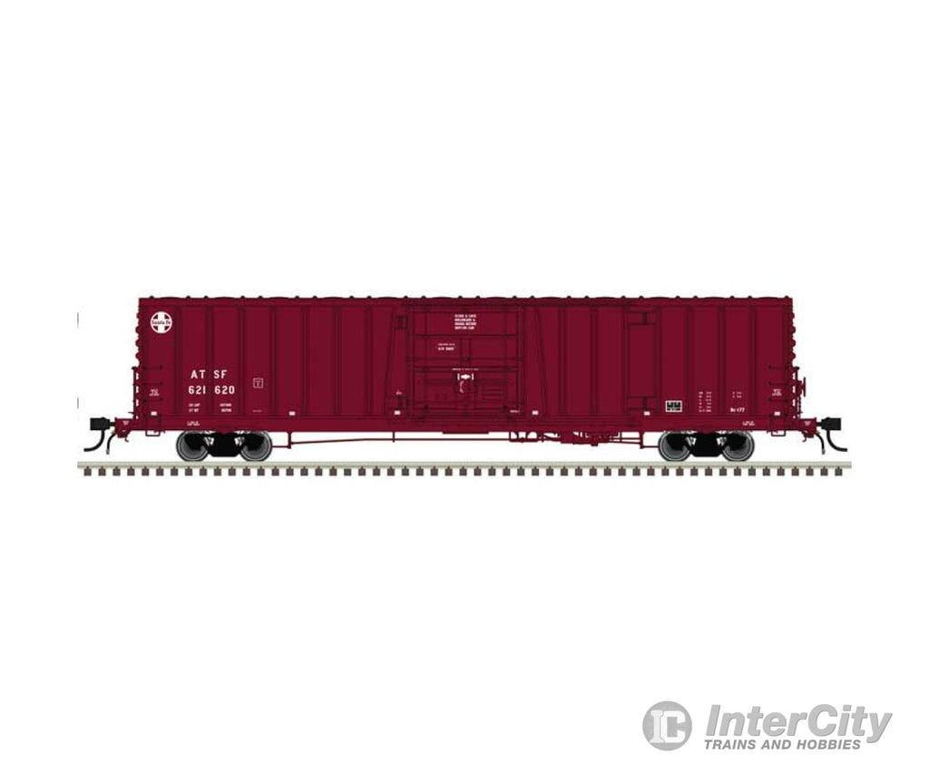 Atlas 50006537 Class Bx-177 Plug-Door Boxcar - Ready To Run Master(R) -- Santa Fe #621620 (1995