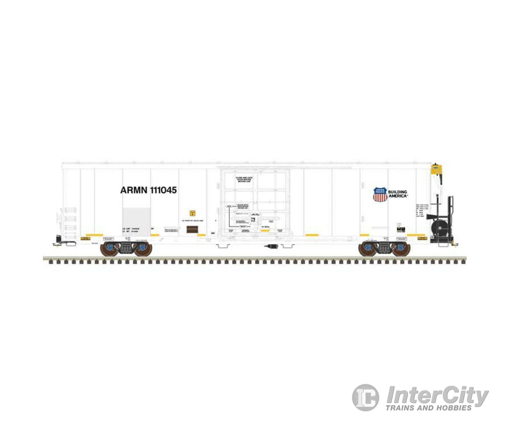 Atlas 50006551 Trinityrail(R) 64 Modern Reefer - Ready To Run -- Union Pacific #111418 (White Black