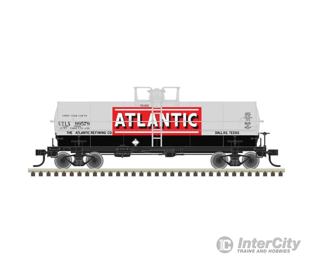 Atlas 50006588 11 000-Gallon Tank Car W/Platform - Ready To Run Master(R) -- Atlantic Refining Utlx