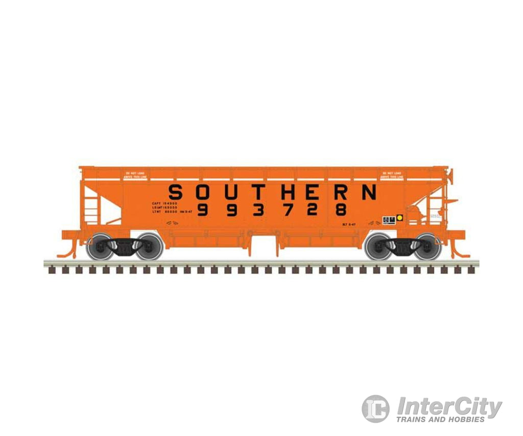 Atlas 50006608 70-Ton Hart Ballast Car - Ready To Run Master(R) -- Southern Railway #993627 (Orange