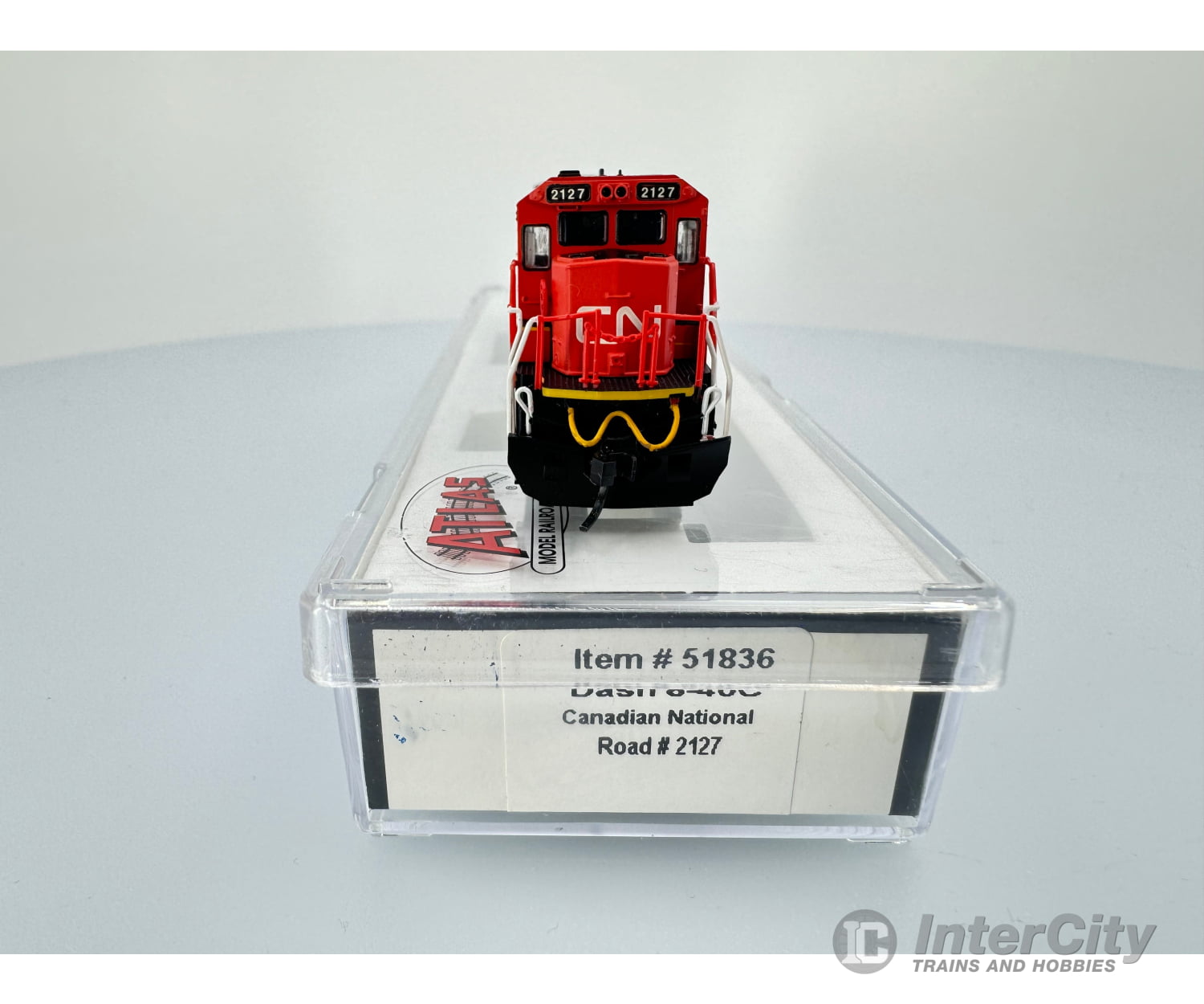 Atlas 51836 N Dash 8-40C Canadian National (Cn) 2127 Analog Dc Locomotives