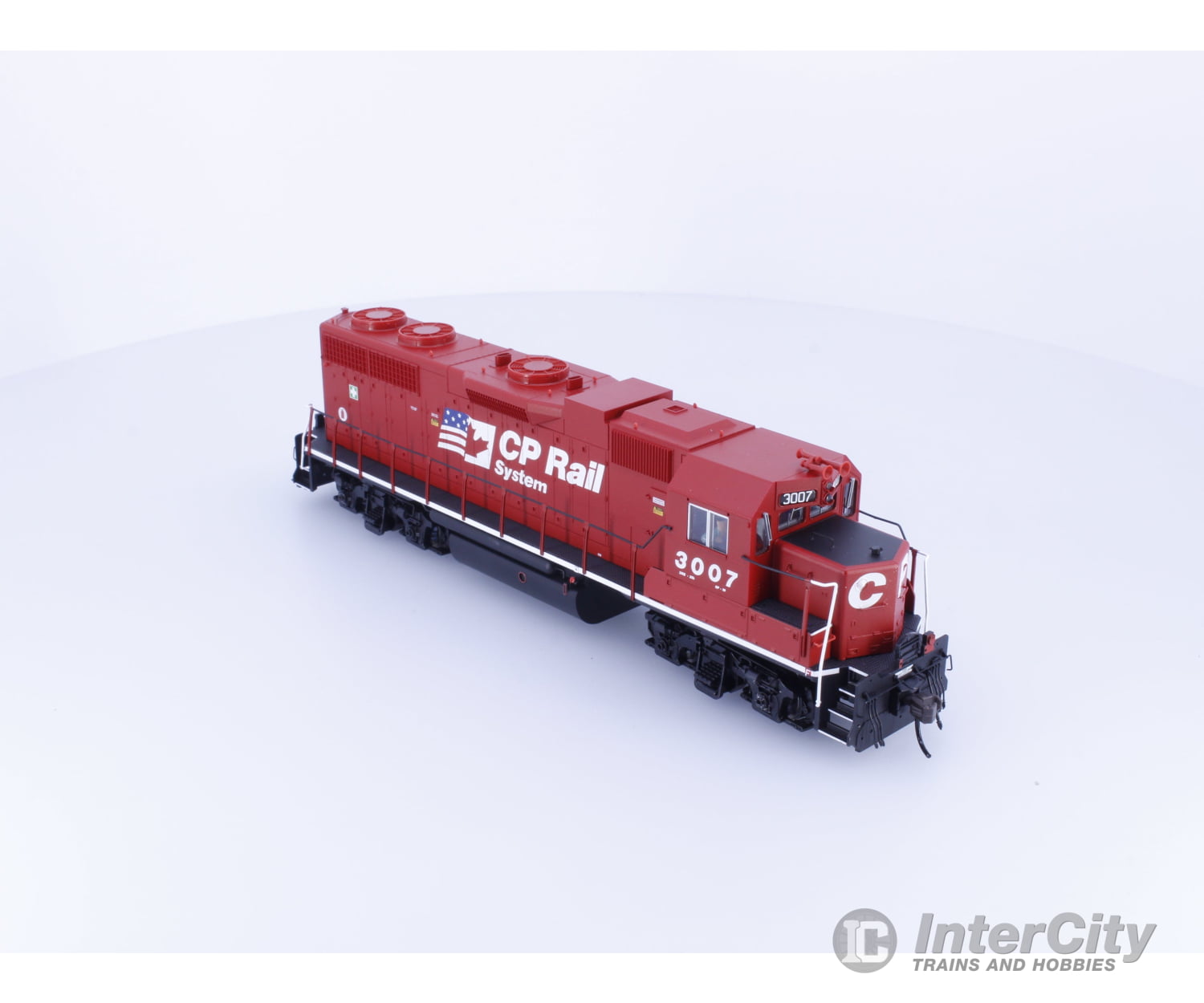 Atlas 555006 HO GP-38 Diesel Locomotive Canadian Pacific (CP) 3007 Analog DC Locomotives