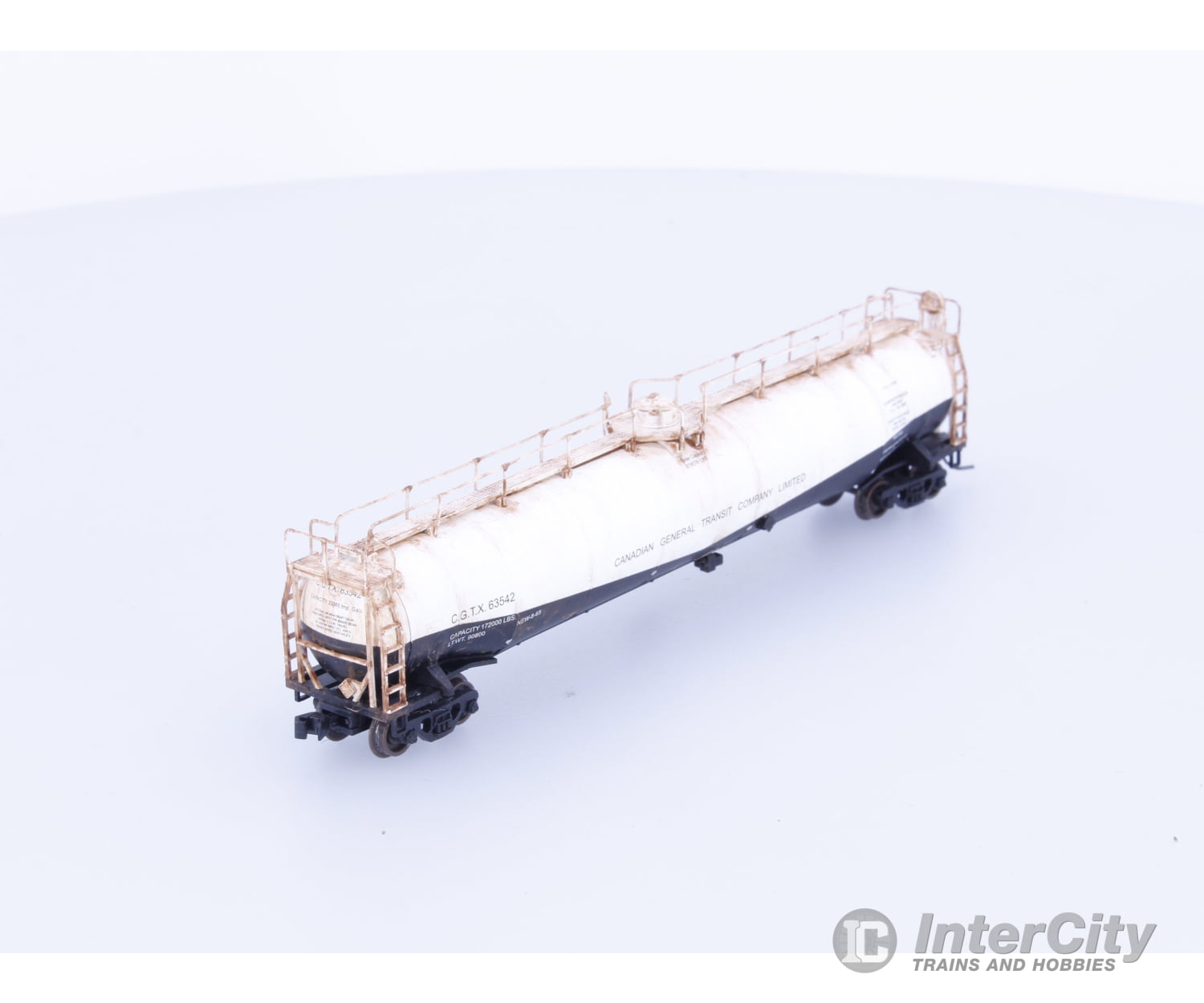 Atlas 63542 N Single Dome Tank Car Canadian General Transit (CGLX/CGTX) 63542 Freight Cars