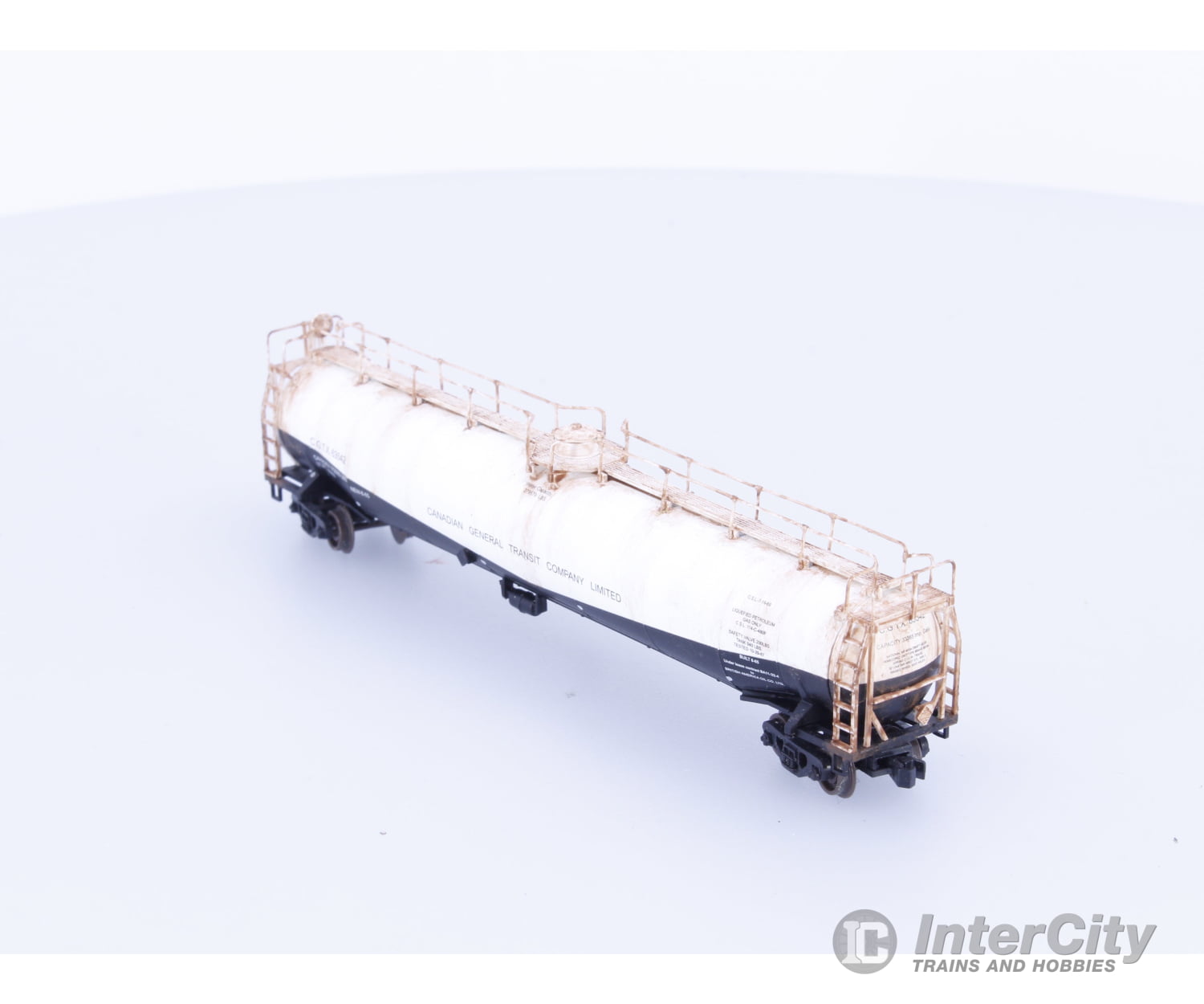 Atlas 63542 N Single Dome Tank Car Canadian General Transit (CGLX/CGTX) 63542 Freight Cars