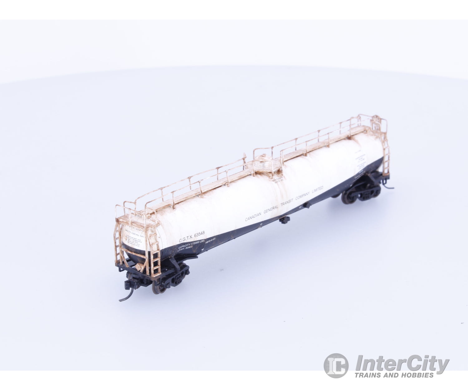 Atlas 63548W N Single Dome Tank Car Canadian General Transit (CGLX/CGTX) 63548 Freight Cars