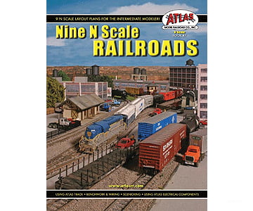 Atlas 7 Nine N Scale Railroads Books