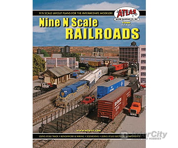 Atlas 7 Nine N Scale Railroads Books