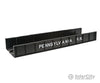Atlas 70000003 Decorated Plate Girder Bridge W/Code 100 Track -- Pennsylvania Railroad (Black White)