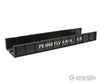 Atlas 70000003 Decorated Plate Girder Bridge W/Code 100 Track -- Pennsylvania Railroad (Black White)