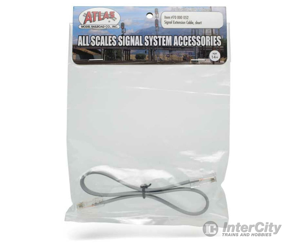 Atlas 70000052 Signal Extension Cable - All Scales System -- Short 12 30.5Cm Signals & Catenary