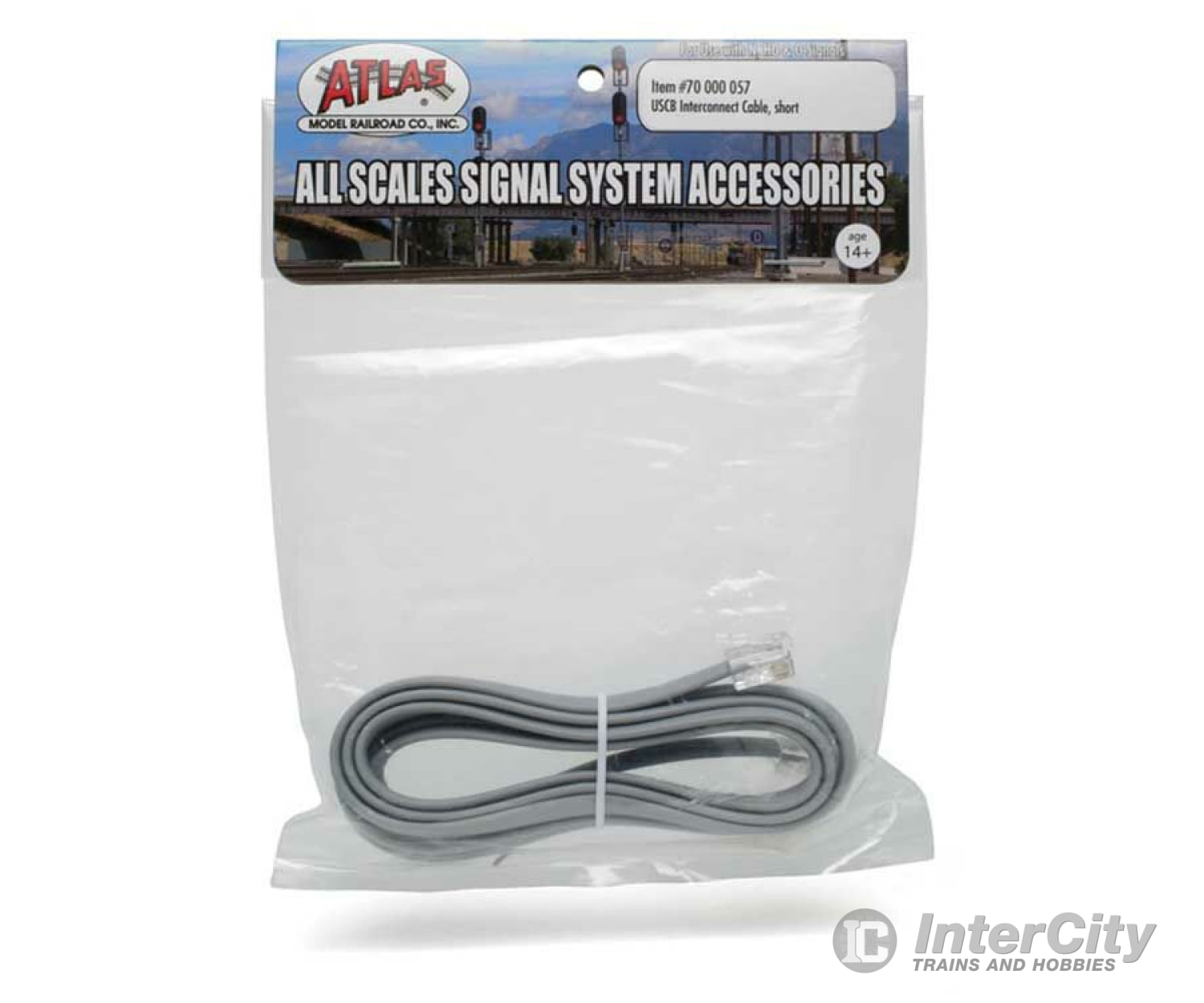 Atlas 70000057 Scb Interconnect Cable - All Scales Signal System -- Short 7 2.1M Signals & Catenary