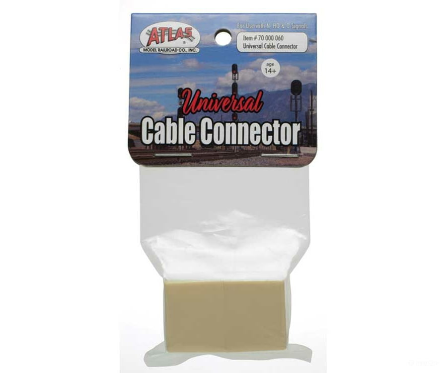 Atlas 70000060 Scb Interconnect Cable Connector - All Scales Signal System Signals & Catenary