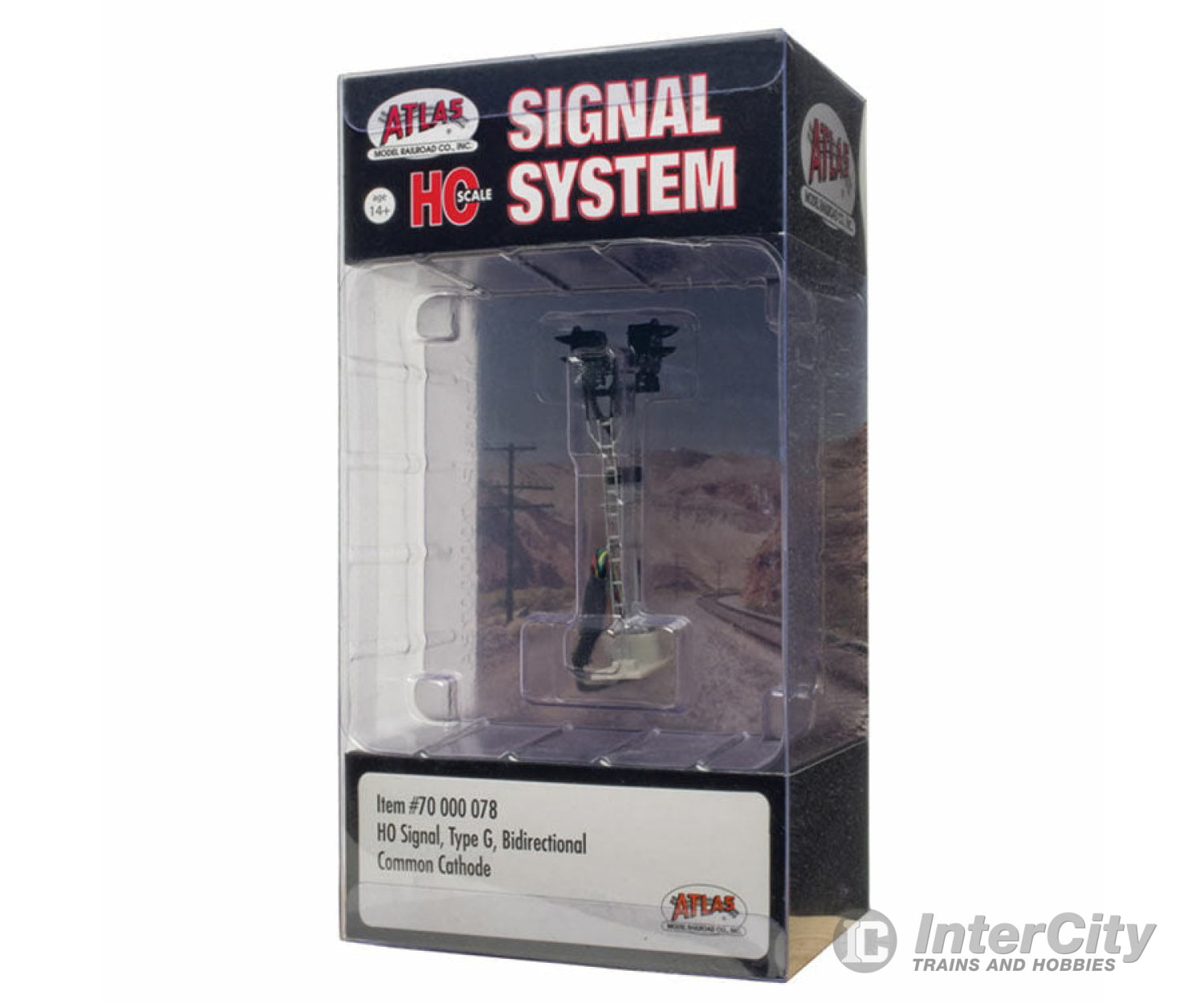 Atlas 70000078 All Scales Signal System -- Bi-Directional Type G Signals & Catenary