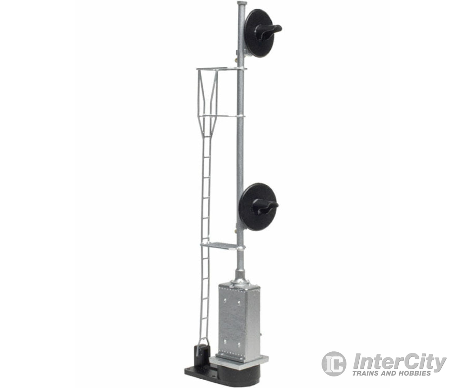 Atlas 70000087 Searchlight Signal With Us&S Cabinet (Up Style) - System -- Double-Head Signals &