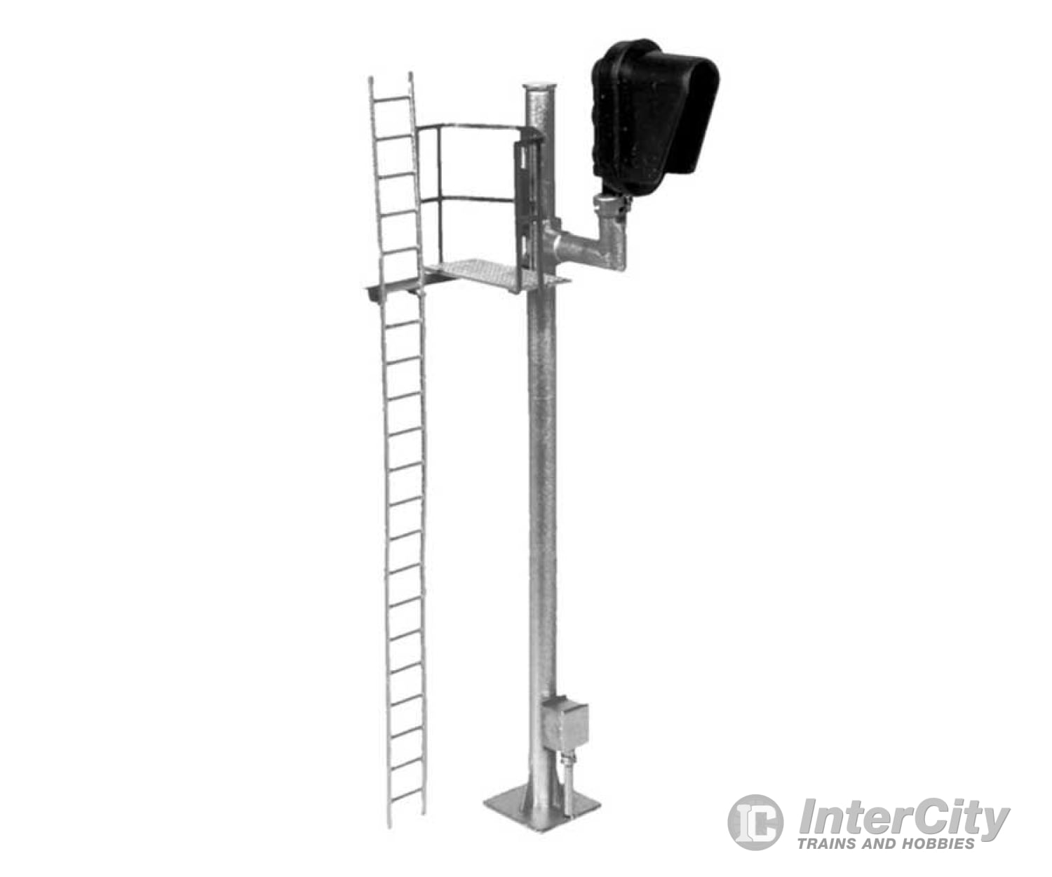 Atlas 70000094 Single-Head Modern Hooded Signal - All Scales System -- Left Hand Signals & Catenary