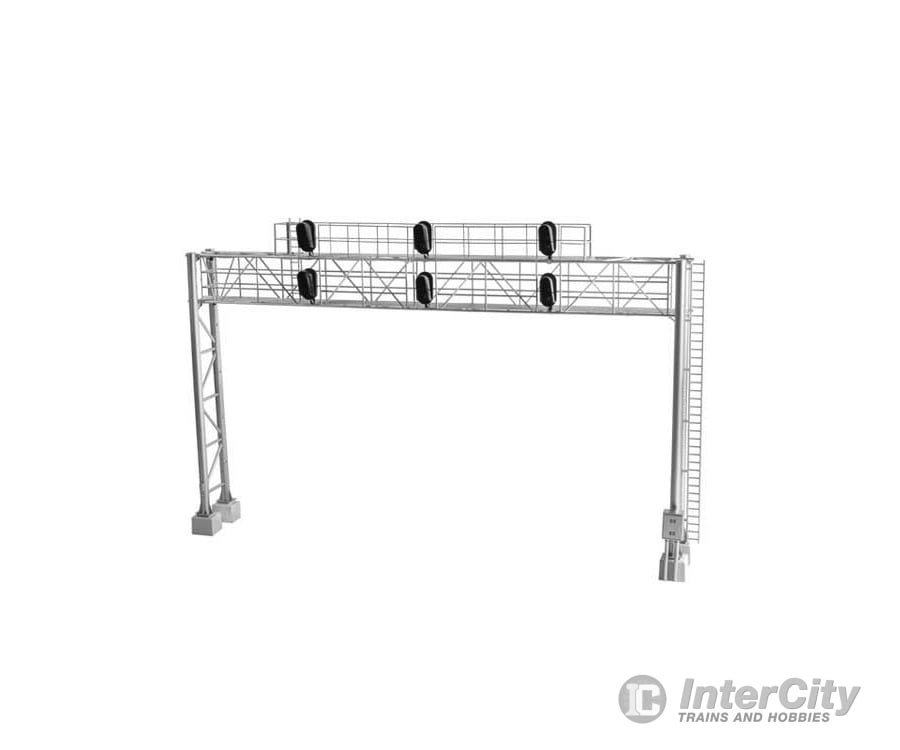 Atlas 70000100 3-Track Modern Signal Bridge - All Scales System -- 6 Heads Signals & Catenary