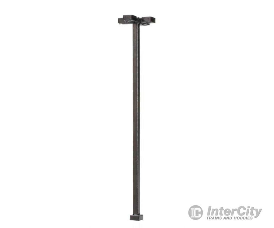 Atlas 70000195 Four-Arm Square Led Light 3-Pack -- Black (Warm White Led) 30 Scale Feet Tall Lights