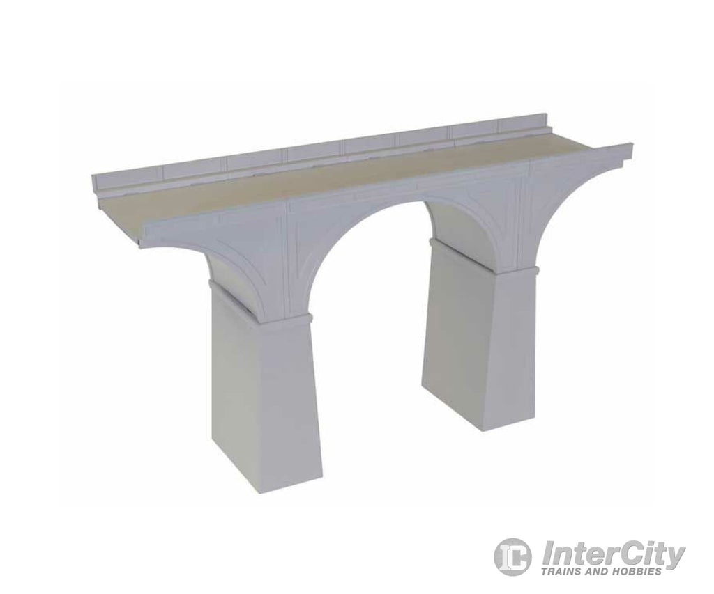 Atlas 70000224 Double-Track Concrete Viaduct -- 18 X 5-1/4 Cm Variable Height Structures