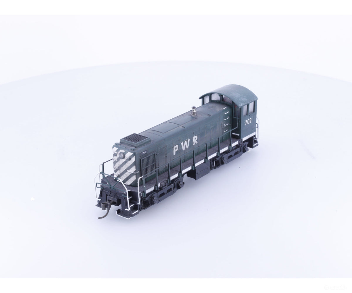 Atlas 702 HO S-2 Diesel Locomotive Pacific Western Railway (PWR) 702 DCC - Locomotives