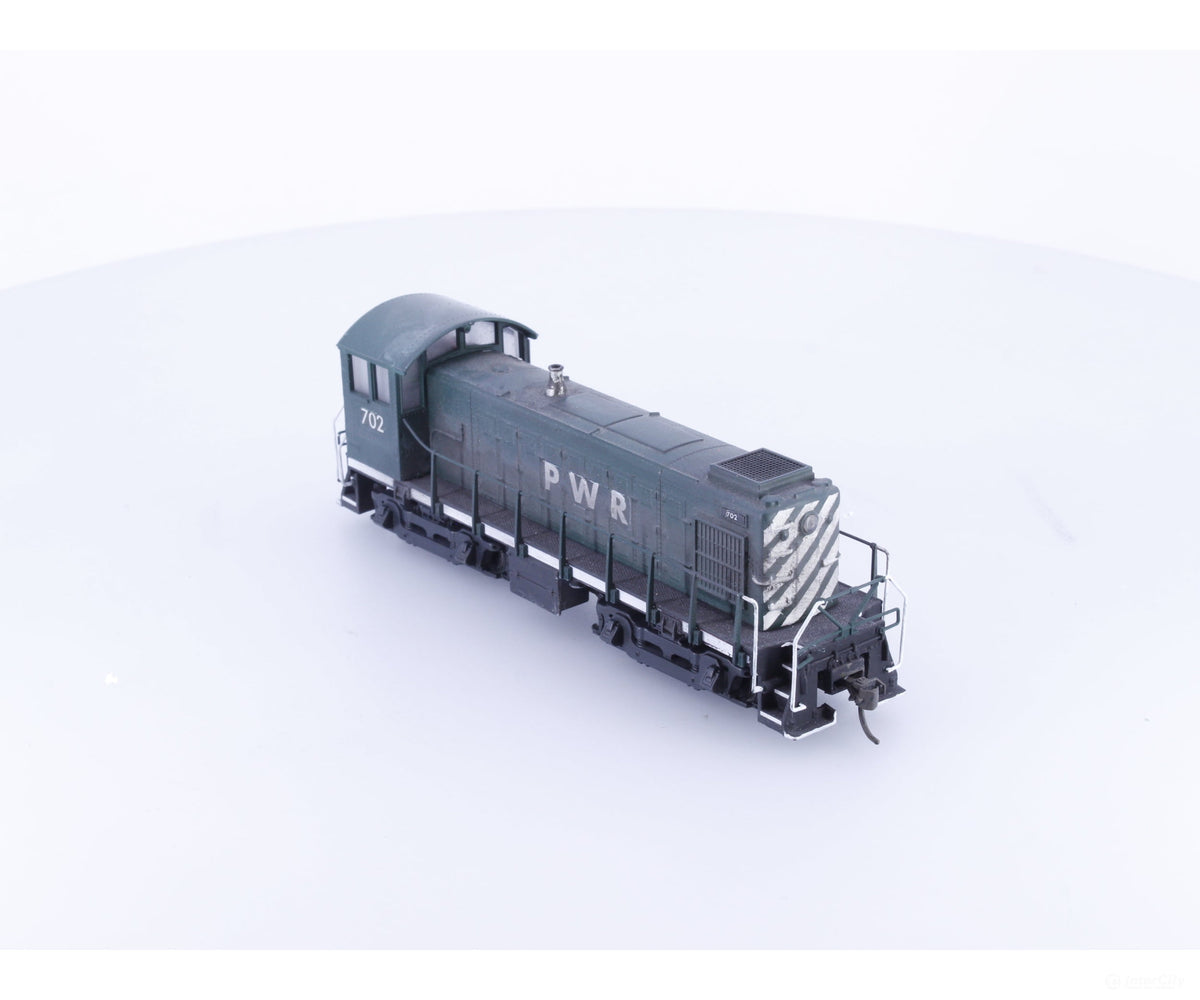 Atlas 702 HO S-2 Diesel Locomotive Pacific Western Railway (PWR) 702 DCC - Locomotives