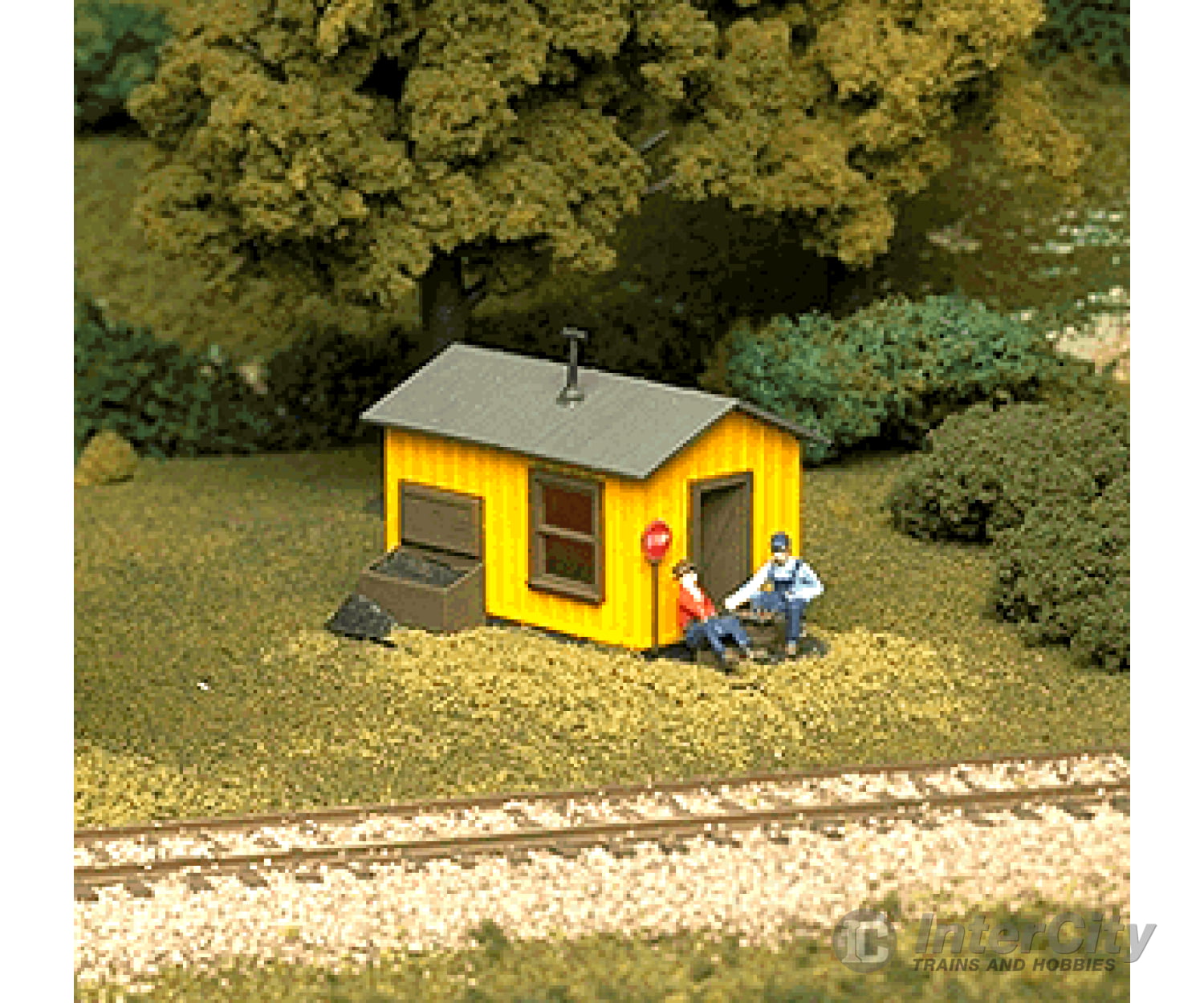 Atlas 702 Trackside Shanty -- 2-1/4 X 3-1/8 5.7 8Cm Structures