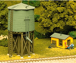 Atlas 703 Water Tower - Kit -- 3-1/8 X 3-1/4 7.8 8.2Cm Structures