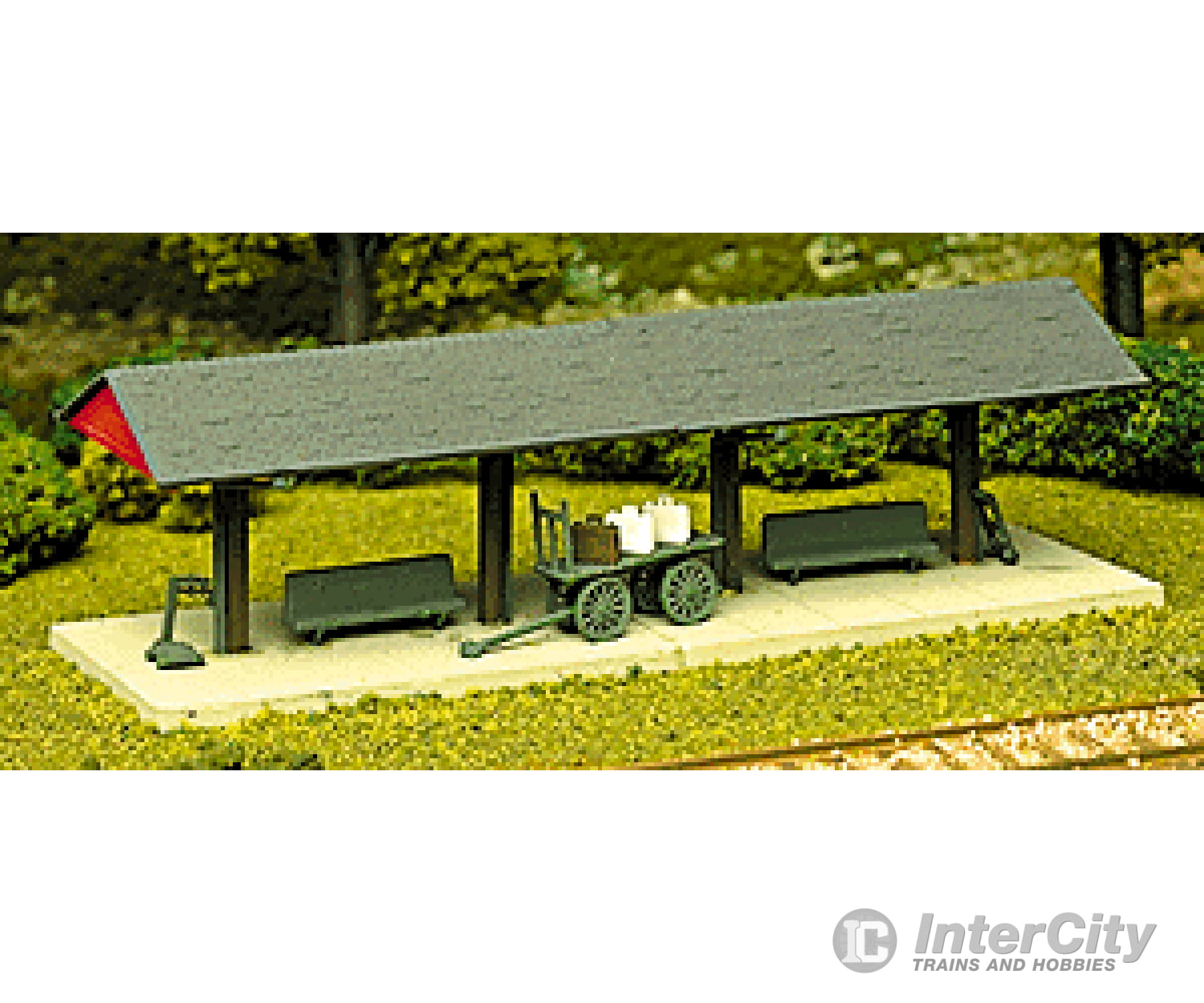 Atlas 707 Station Platform - Kit -- 2-1/8 X 6-1/2 5.4 16.3Cm Structures