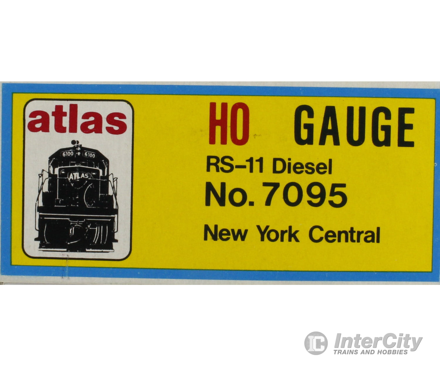 Atlas 7095 Ho Rs-11 Locomotive New York Central (Nyc) 8000 Analog Dc Locomotives