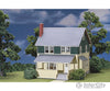 Atlas 711 Kates Colonial Home -- Kit - 4-1/4 X 5-5/8 5-1/8 10.6 14 12.8Cm Structures