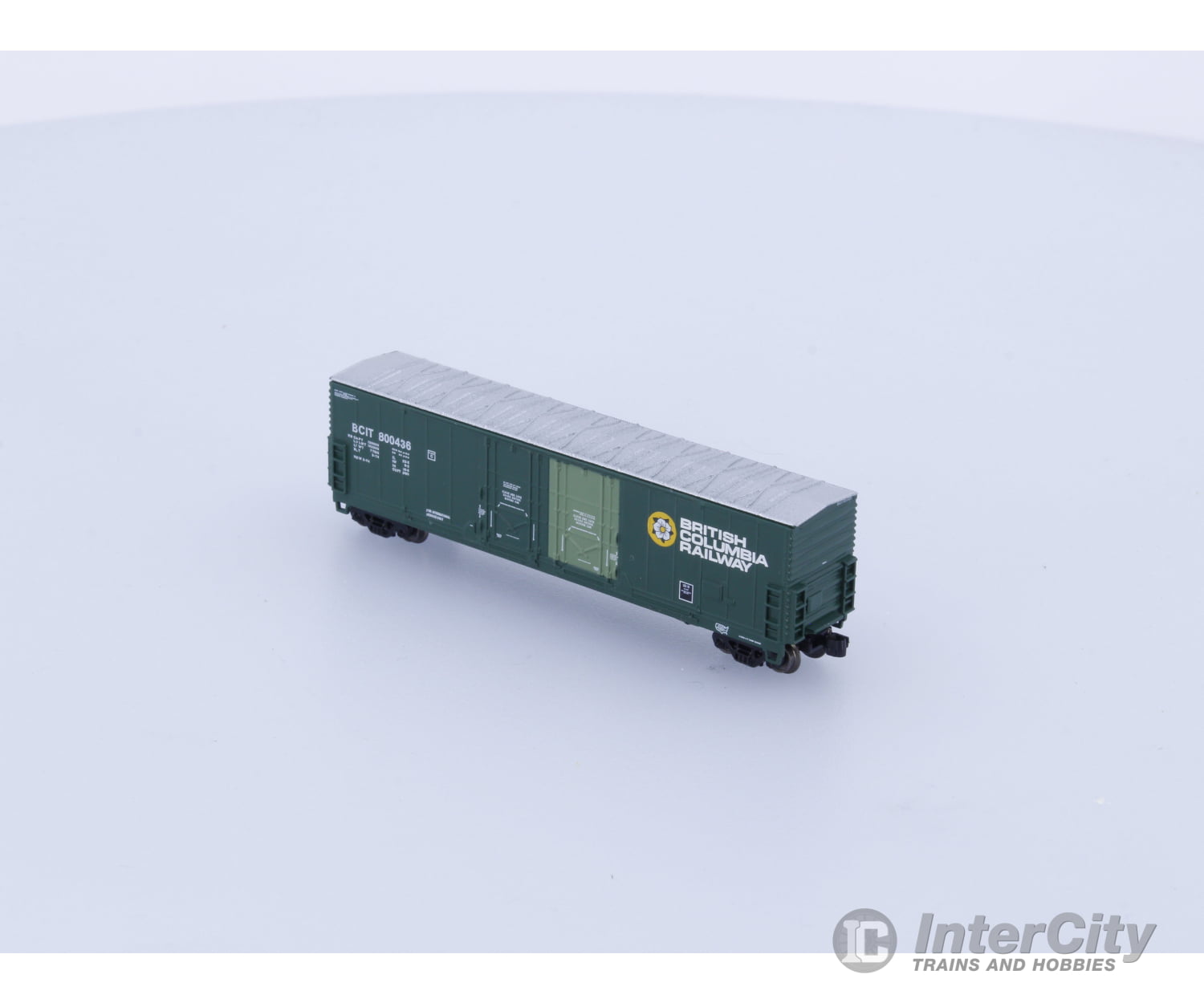 Atlas 75 000 Z Evans 53’ Dpd Box Car British Columbia Railway (Bcol) 800436 Freight Cars