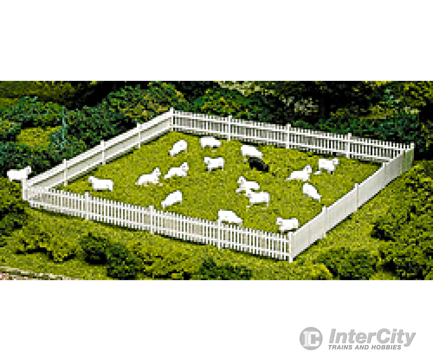 Atlas 779 Animals -- Sheep (12 White 1 Black) Figures