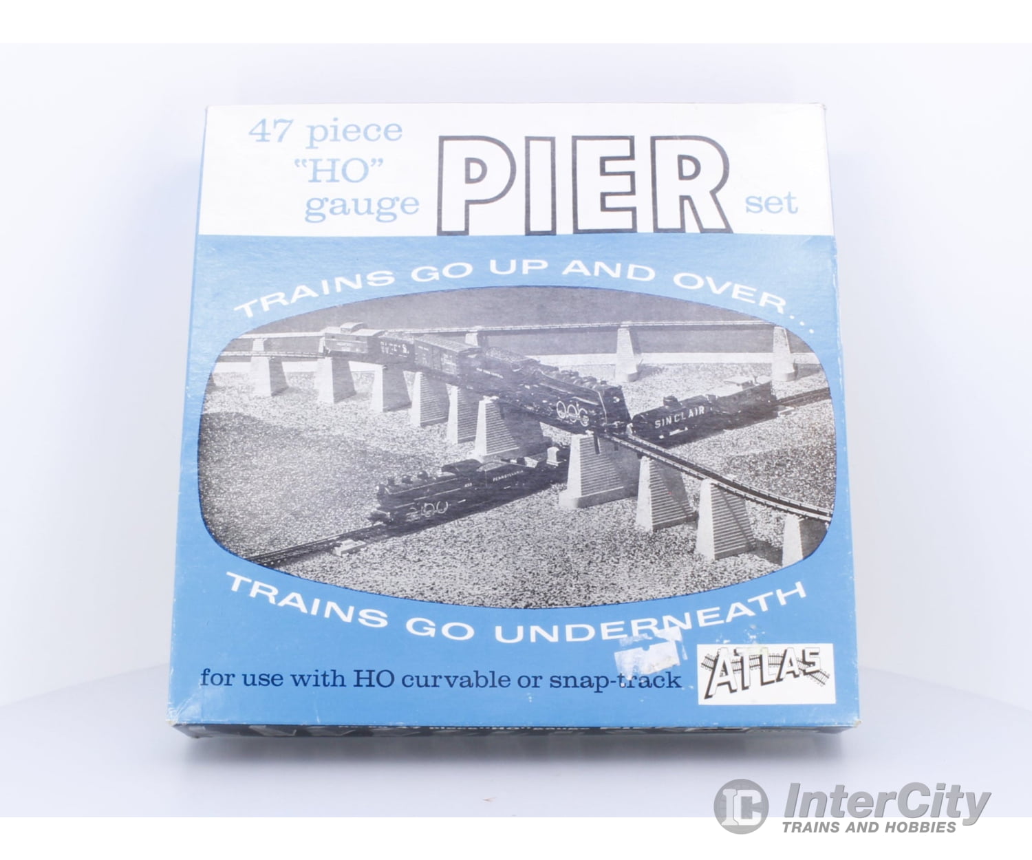 Atlas 80 HO 47 Piece Pier Set Tunnels & Bridges