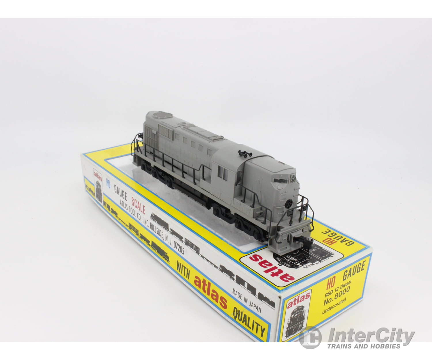 Atlas 8000 Ho Rsd 12 Locomotive Undecorated Analog Dc (#1) Locomotives