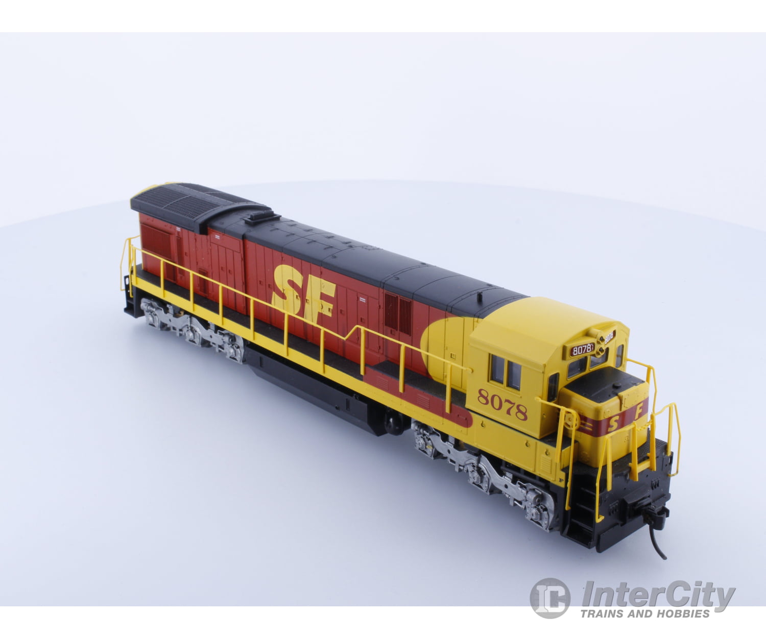 Atlas 8602 Ho C30-7 Santa Fe (Sf) 8078 Analog Dc Locomotives